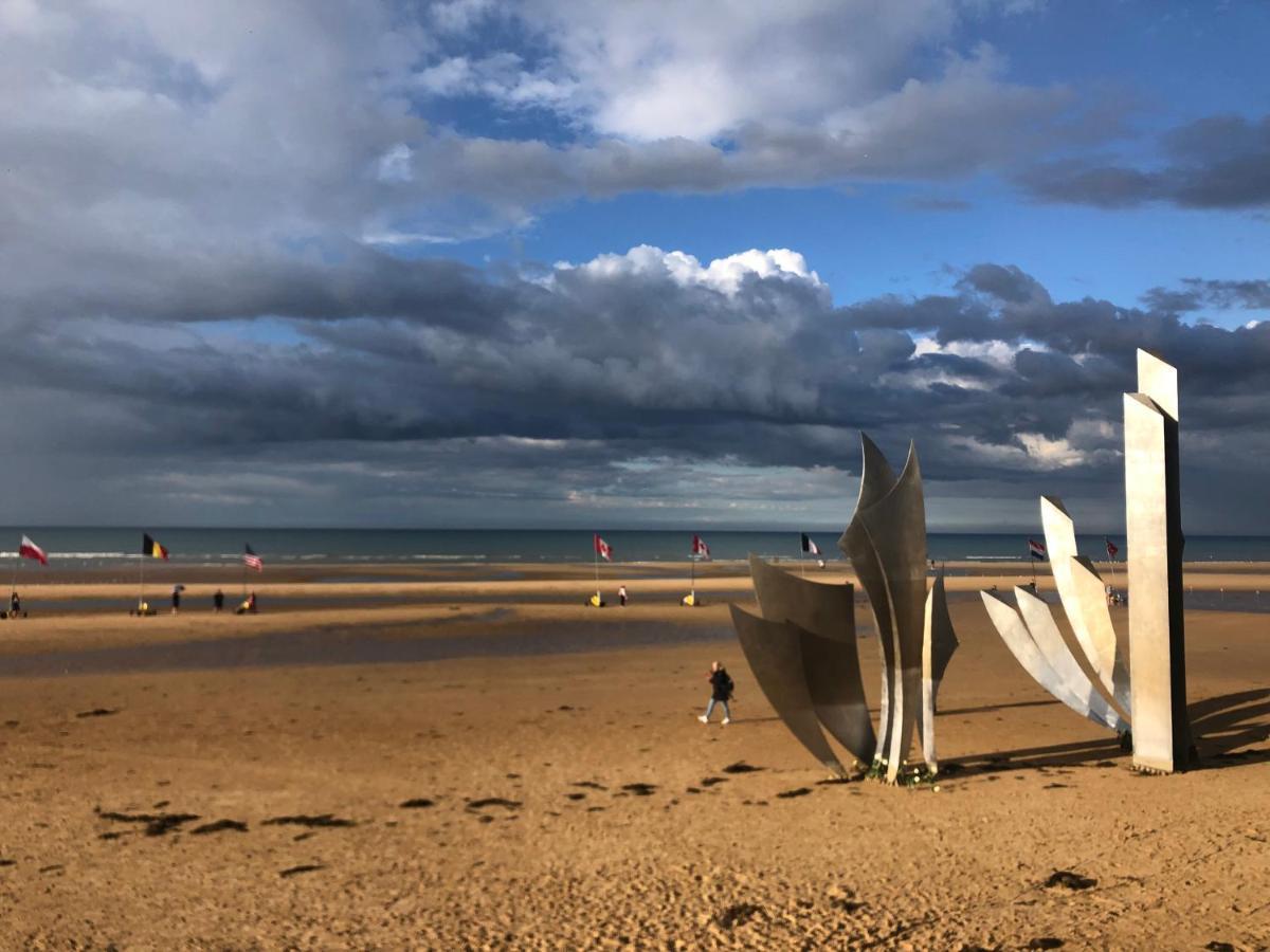 Gite Normandie Omaha Beach 滨海科勒维尔 外观 照片
